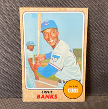 Topps 1968 Ernie Banks Chicago Cubs #355 Baseball Card Base Set picture