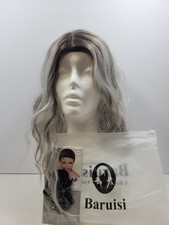 Baruisi Short Silver Grey Ombre Bob Wig Halloween Cosplay Wigs for Women NEW picture