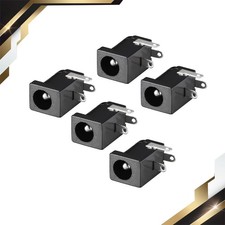 5 x DC-005 5.5mmx2.5mm DC Power Jack Plug 3 Pin Female Socket Connector picture