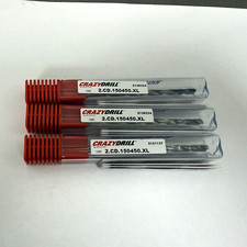 Crazydrill Solid Carbide Coolant Drill Bit 4.5mm  2.CD-150450.XL.    3pcs picture