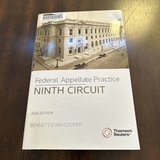 Federal Appellate Practice Ninth Circuit 2025 Edition Thomson Reuters picture