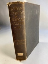 Scott's Standard Methods Of Chemical Analysis, 4th Ed. Vol. 2. picture