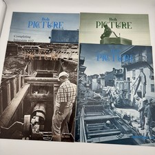 Vintage 1974-75 Boh Picture Magazines Boh Bros New Orleans Construction Lot Of 4 picture