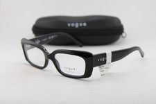 NEW HAILEY X VOGUE VO 5441 W44 BLACK SILVER AUTHENTIC EYEGLASSES 52-17 picture