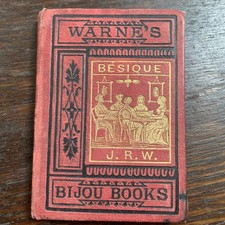 c.1870s Besique J.R.W. - Warne’s Bijou Books Series -  picture