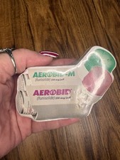 Vintage Aerobid Inhaler Drug Rep Pharmaceutical Advertising Magic Towel Promo picture