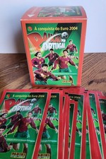2004 PANINI PAIXAO POR PORTUGAL ORIGINAL EMPTY BOX & PACKS - CRISTIANO RONALDO picture
