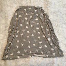 Itzy Ritzy Gray w/ White Star Print Swing 21.5