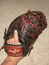 Rawlings Pro Preferred 12.75”  1st Base Mitt Black PROSAR44 Right Hand Throw picture