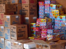 Unopened Vintage Baseball Card Packs From Estate Sale 300 Cards Per Lot MANTLE picture