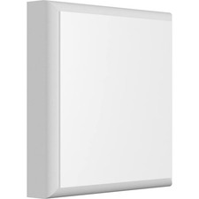 ROSP040X040X075SDG05 Rosette Rounded Edge 4x4x3/4 Inch Wood Trim Molding picture