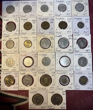 Hungary 1941 - 2010 One 1 Pengo To 200 Forint VF - BU 27 Coin Lot Collection picture