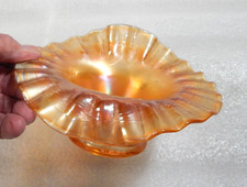 Bon Bon Vase Tulip Jack in the Pulpit Antique Fenton Blackberry Spray Marigold picture