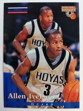 1996 96-97 Score Board Basketball Rookies Allen Iverson RC #81, Georgetown Hoyas picture