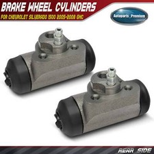 2Pcs Rear Drum Brake Wheel Cylinder for Chevrolet Silverado 1500 2005-2008 GMC picture