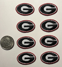 UGA University of Georgia Bulldogs uga bulldogs GA bulldogs patch 8 pieces 1.25