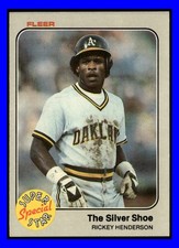 1983 Fleer - Rickey Henderson #639 picture