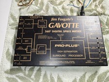 Rare Jim Fosgate Gavotte 360 Digitial Space Matrix Processor picture