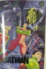 ABSOLUTE BATMAN #21 Spot Foil Wraparound Signed Clay Mann The Mann Boyz LTD COA picture