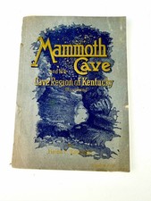 1924 Mammoth Cave Kentucky Helen Randolph Illustrated Guide Book w/ Maps picture