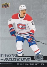 2022-23 Upper Deck NHL Star Rookies Juraj Slafkovsky #2 (RC) Canadiens Fire Sale picture