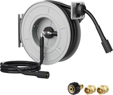 Giraffe Tools Retractable Power Pressure Washer Hose Reel 1/4