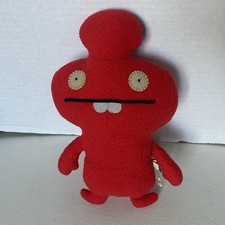 Uglydoll Red Mynus Plush 2011 Stuffed Animal 8inch Small Ugly Doll picture