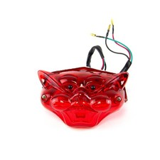 Lucas Style Cat Face Tail light Chopper Bobber Cafe Racer picture