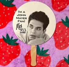I'm A John Mayer Fan Handheld Fan Room For Squares Era Unique Rare Vintage '00s picture