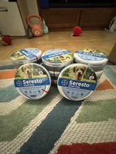 LOT OF 11 SERESTO  Small Dog Flea & Tick Collars, Up to 18 lbs SEALED READ ALL picture