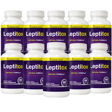Leptitox Natural Formula Dietary Supplement - 10 Bottle picture