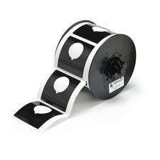 BRADY B30EP-170-593-BK Raised Profile Label,Black,2.400 In. 6UNF1 picture