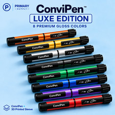 ConviPen Luxe Edition Reusable 3mL Cartridge Pen | 8 Colors | 3D Printed Sleeve picture