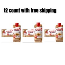 Premier Protein Shake, Café Latte, 30g Protein, 11 Fl Oz, 12 Ct picture