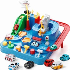 Adventure Race Car Track Kids Toys for 3 4 5 6 Year Old Boys Girls picture