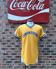 Vintage 1970s Wilson Canonsburg American Legion Baseball Jersey #9 Size 42 USA picture