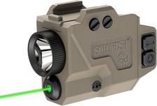 SOLOFISH Low Profile Beams for Guns, Magnetic 650lm Green Laser Light Combo picture