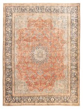 Vintage Traditional Hand-Knotted Area Rug 9'11