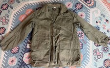 Vintage 1930s 40s ‘The Feather’ By Drybak Cotton Twill Half Belt Hunting Jacket  picture