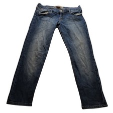 Hollister Co Low Rise Skinny Stretch Jeans Medium Wash Blue Denim Size 9 picture