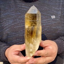 1.72LB Natural citrine Crystal quartz Cluster Mineral Specimen energy picture