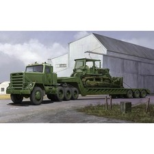Hot Sale 1/35 Trumpeter M920 Tractor TowM870A1 Semi Trailer Car 01078 Static Kit picture