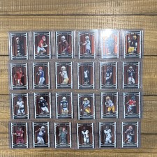 Leaf Pay Dirt 2026 Durham, Wells Jr., Sanders Autographed Football Card Lot - 24 picture