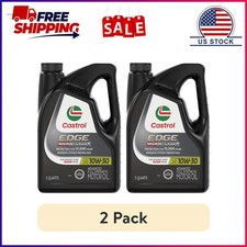 (2 pack) Castrol EDGE High Mileage 10W-30 Advanced Full Synthetic Motor Oil, 5 Q picture