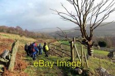 Photo 6x4 Llwybr ceffyl Trebannws bridleway Craig-y-Duke Hen heol sy' c2014 picture