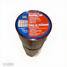 6 Pack Tuck Tape Construction Grade Sheathing Tape 60MM x 55M, Easy Tear NEW picture
