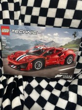 LEGO Technic Ferrari 488 Pista Car 42235 Supercar 882 Pcs New Sealed -  picture
