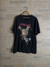 Vintage Faded & Thrashed 1994 Metallics Damage Inc Tour Tee Sz XL picture