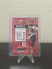 2020 Panini Contenders Optic - Rookie Ticket Joe Burrow #81 Red Prizm /125 (RC) picture