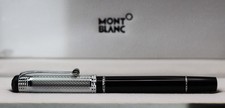 Premium MontBlanc Star Walker BallPoint Black Ink & Silver+Black Body Lmt. Ed. picture